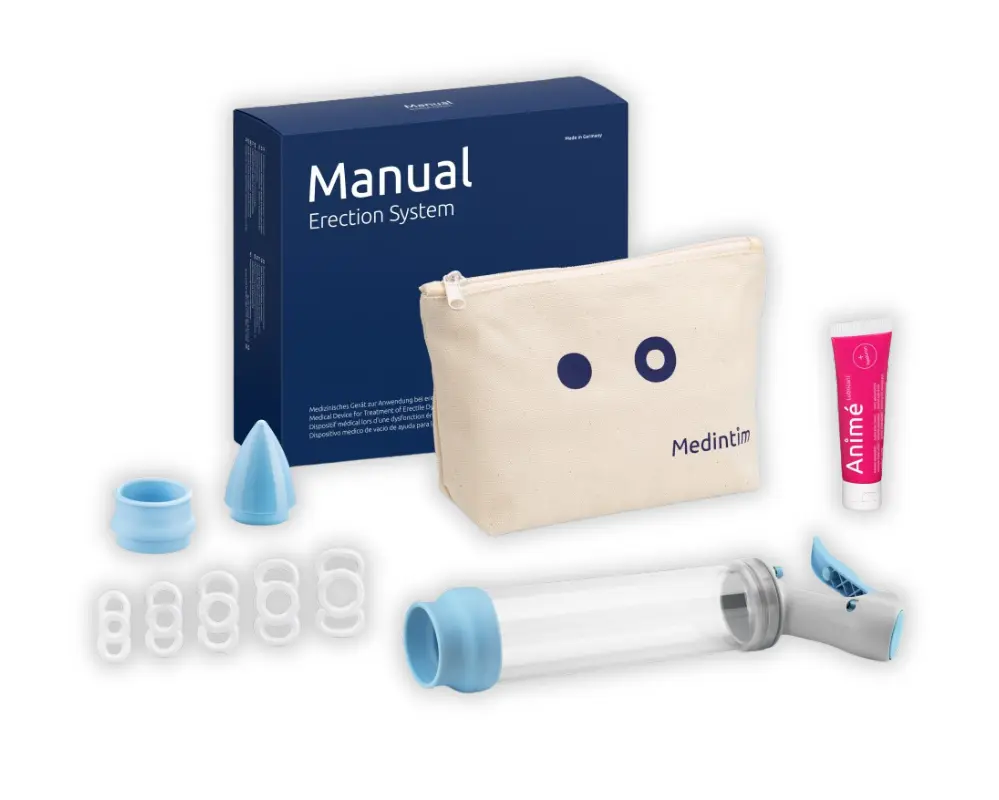 Manuell erektionspump, Manual
